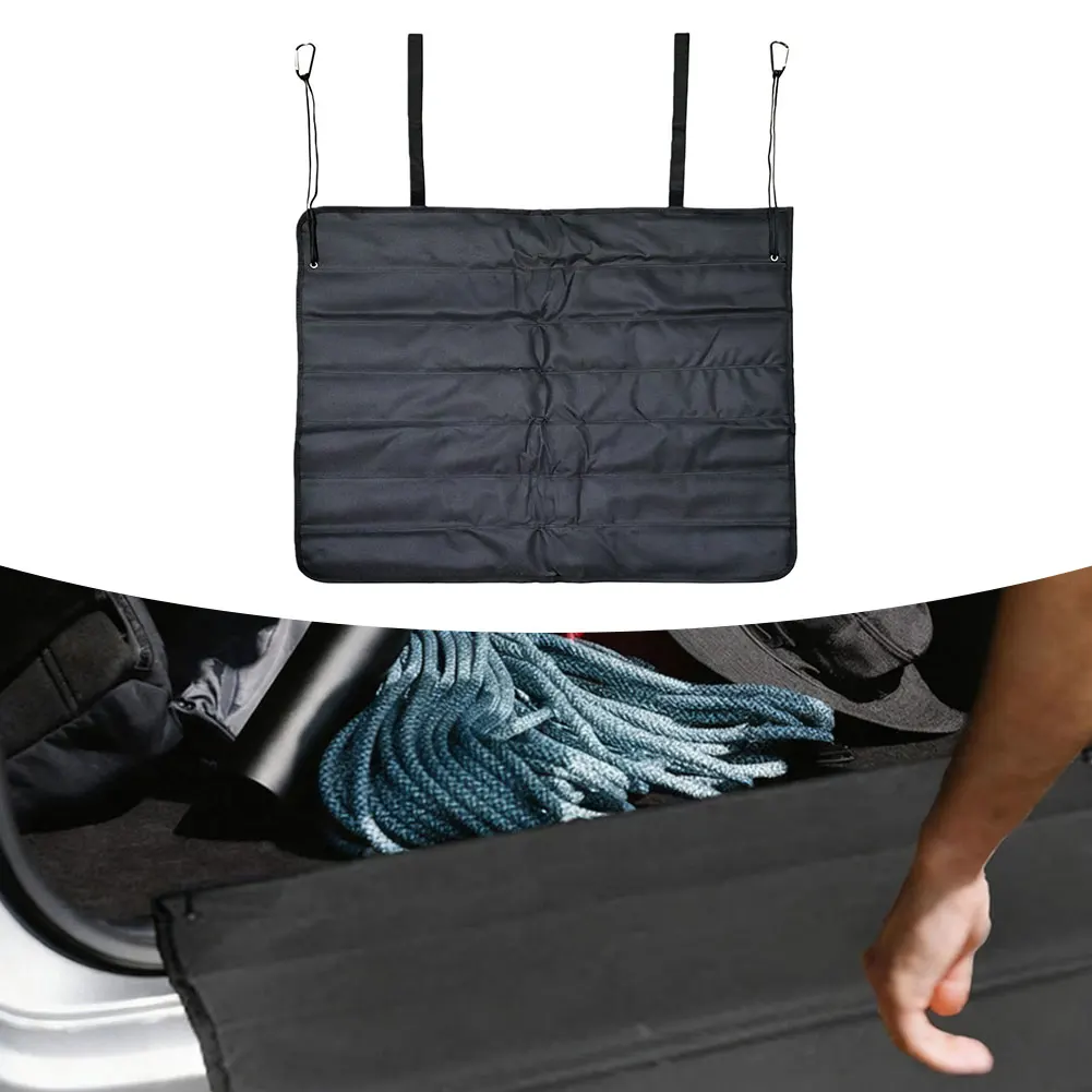 For Sedans For Trucks Pet Cargo Cover Foldable Pet Mat For Pet Travel 600D Oxford Cloth PVC Backing Foldable Design