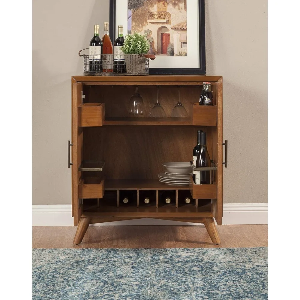 Flynn Bar Cabinet, Brown