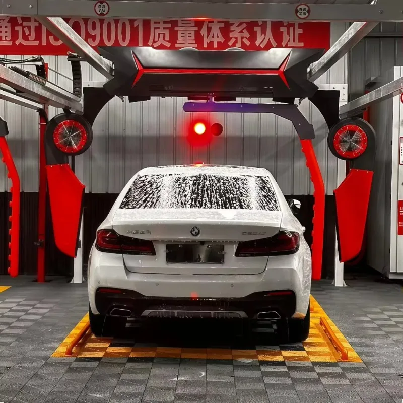 Customized 5 Minutes Best Car Wash Machines Fully Automatic Touchless Car Wash Machine System 360 One-touch Brushless Car Wash E
