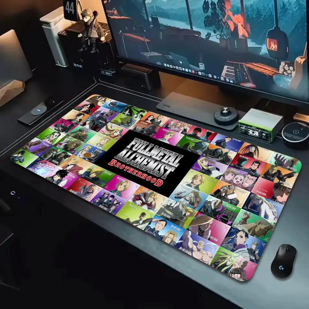 Fullmetal Alchemist Brother Mouse Pad XXL Large Mouse Pad, Smooth Surface for Gaming, Non-Slip, Comfortable Desk Mat