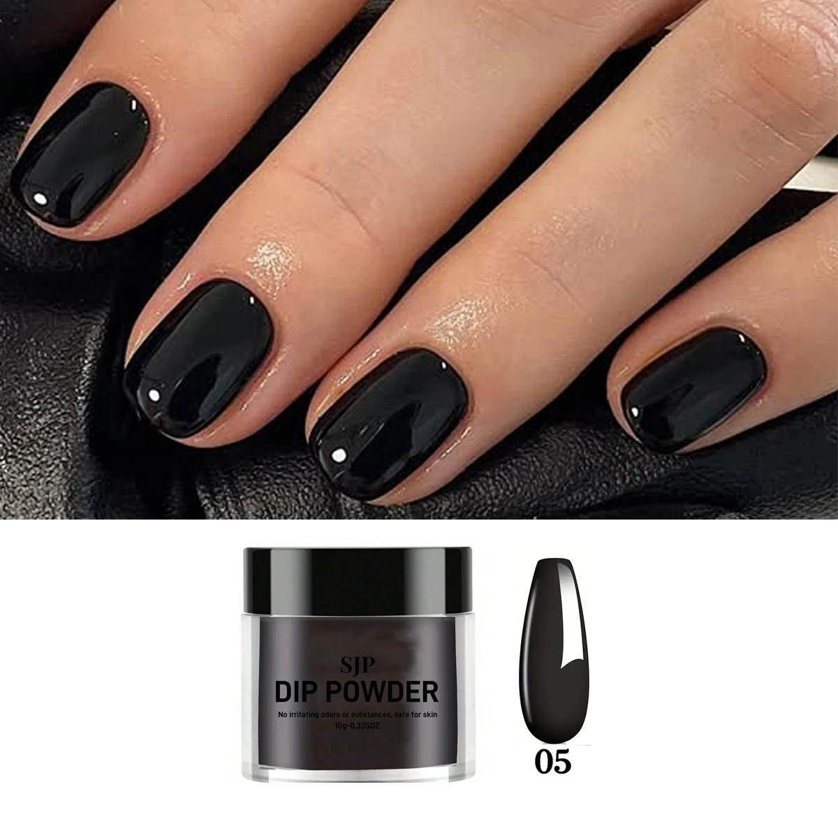 1pc Color Nail Immersion Powder Crystal Powder French Nail Dip Powder Combined with Nail Oil Gel Nail Art Creation Salon 10g