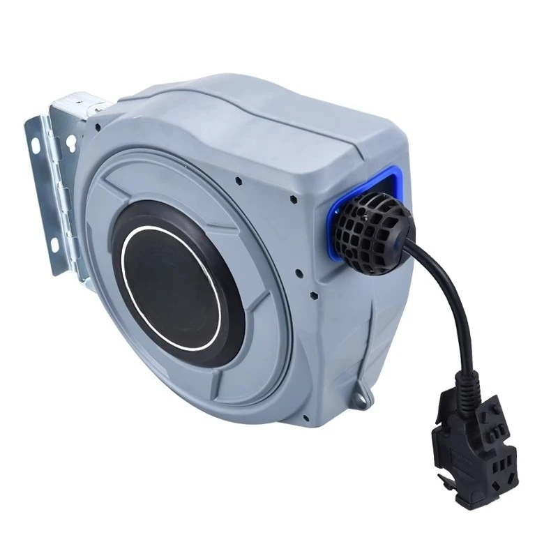 Electric drum reel Automatic telescopic reel Copper core wire Suspended reel National standard cable take-up 20 meters