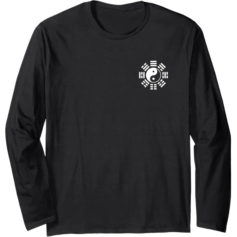 Yin Yang Feng Shui top long sleeve T-shirt