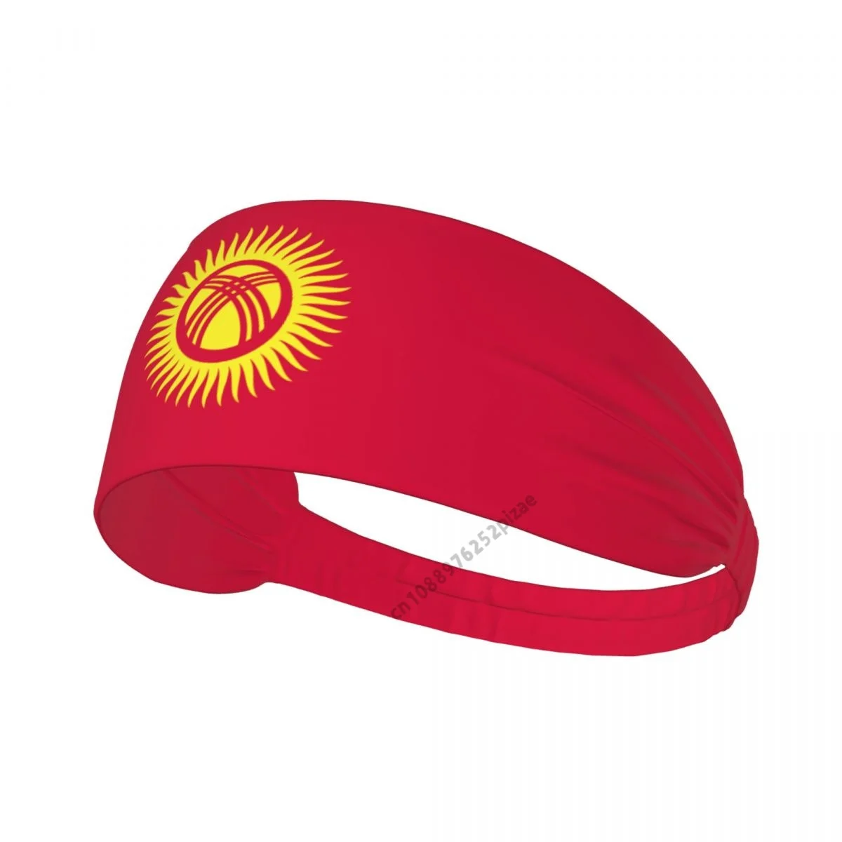 

Kyrgyzstan Flag Men Women Bands Elastic Wide Headbands For Yoga Sports Fitness Exercise Tennis Running Gym Dance Athletic