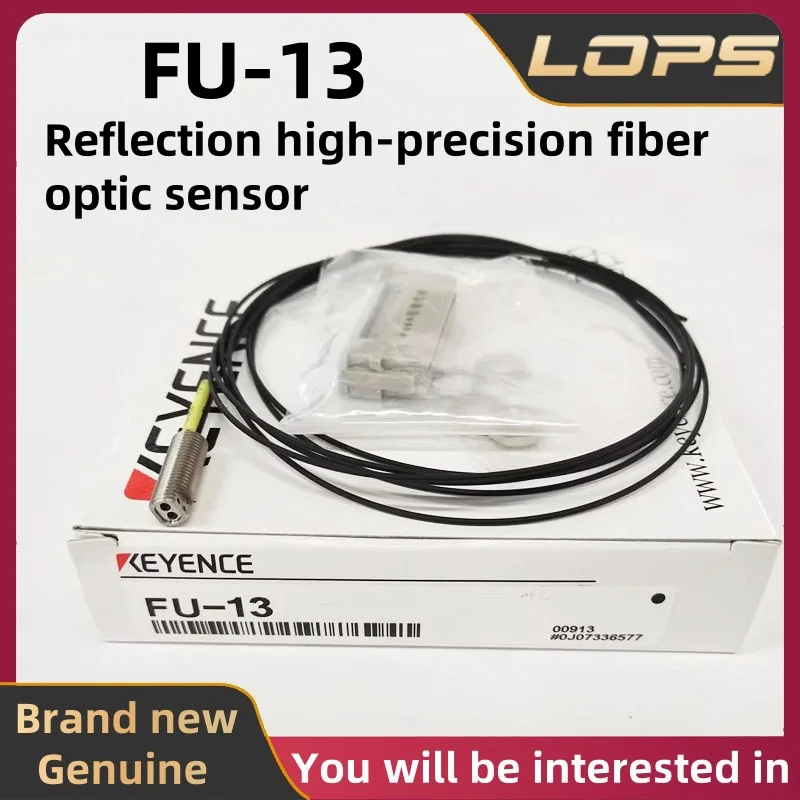 

FU-13 New Original KEYENCE Reflection High Precision Fiber Optic Sensor