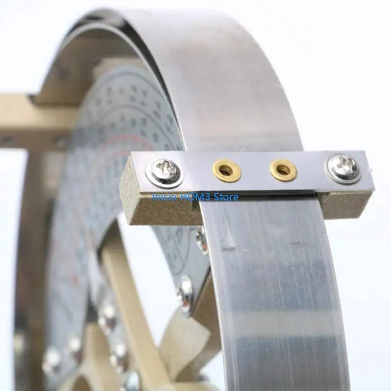 

A5YD Hat Calipers Circle Hat Measuring tool Steel Scissor Type rule