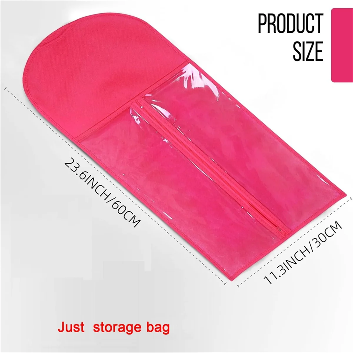 

N37R_12PCS Держатель для парика Хранение париков Сумки для хранения париков