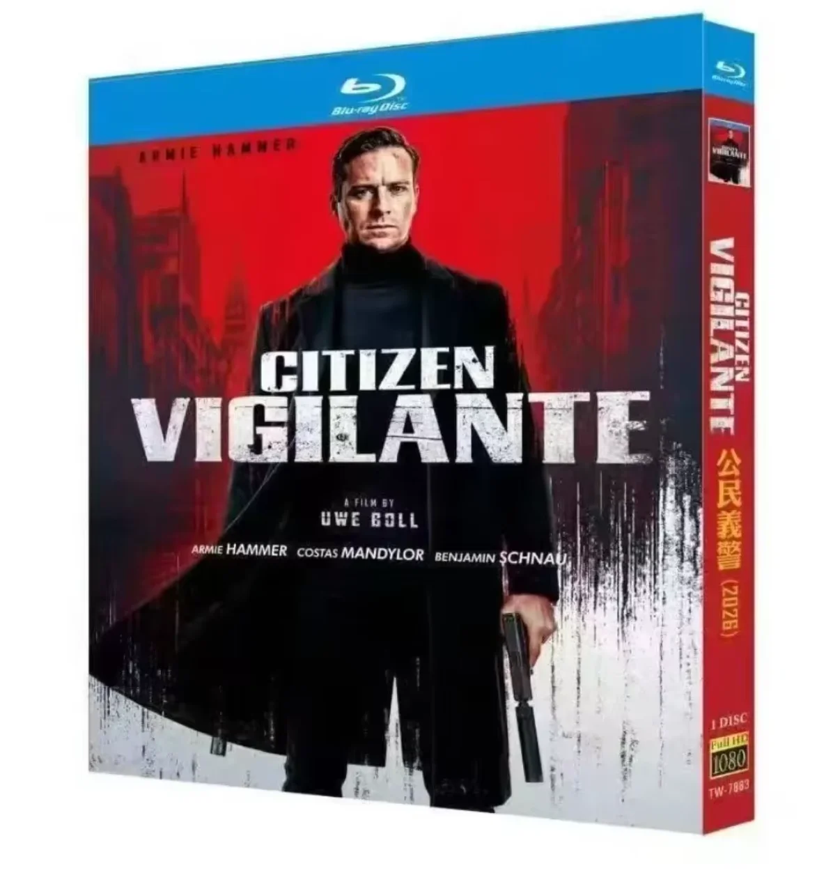 Citizen Vigilante (2026) BD Neu Versiegeltes Box-Set Auf Lager Blu-ray Disc