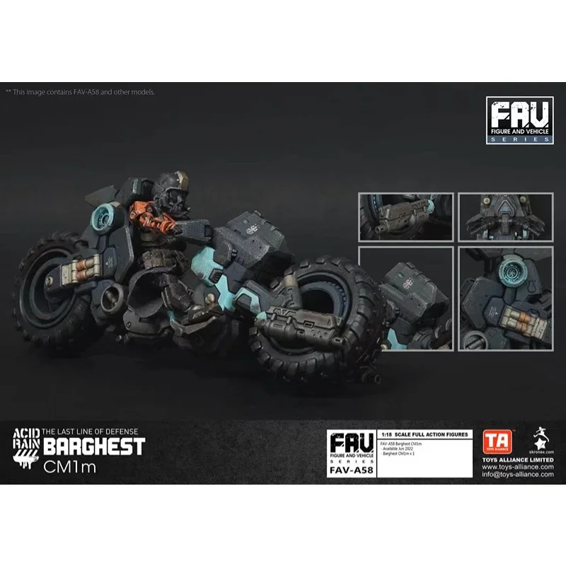 

Genuine Original Acid Rain 1:18 FAV-A58 Barghest CM1m Motocycle The Last Line of Defense Collection Model Action Figure Doll Toy