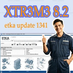 ETKA 8.2 Virtual Machine Version Group Vehicles Electronic Parts Catalogue For V/W+AU/DI+SE/AT+SKO/DA ETK A 8.2 until 2020 years
