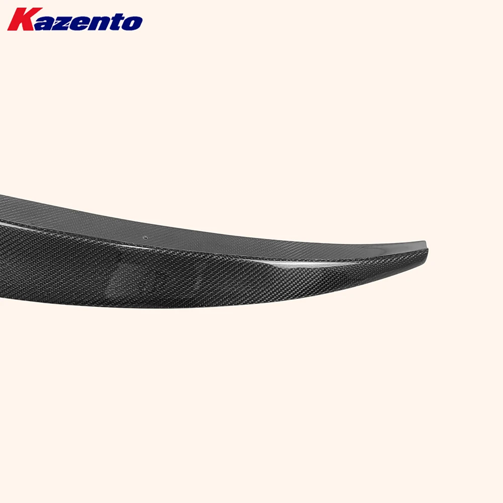 For Audi A4 B8 Type 8K 09-16 Sedan Carbon H Style Rear Trunk Ductail Spoiler Lip - view 6