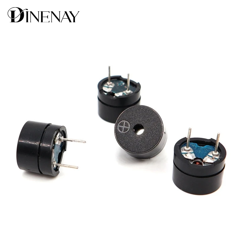 10PCS High Quality 12*8.5MM Passive Split Buzzer 1.5V 3V AC 16 Ohm Pin Passive Buzzer Module For New Kit Buzzer Low Level Module