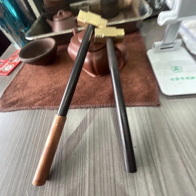 Brass Hammer Solid Copper Small Forging Hammer Walnut Cracking Jewelry Craft DIY Polishing Knocking Woodworking Hand Tools