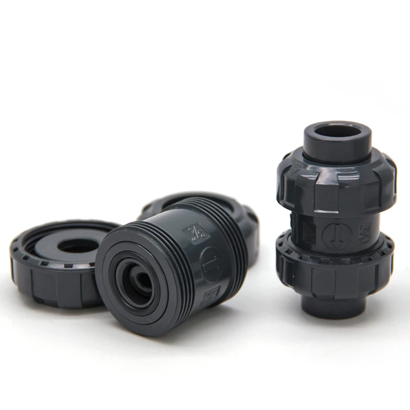 PVC check valve UPVC check valve, flap type check valve Pipeline chemical grade