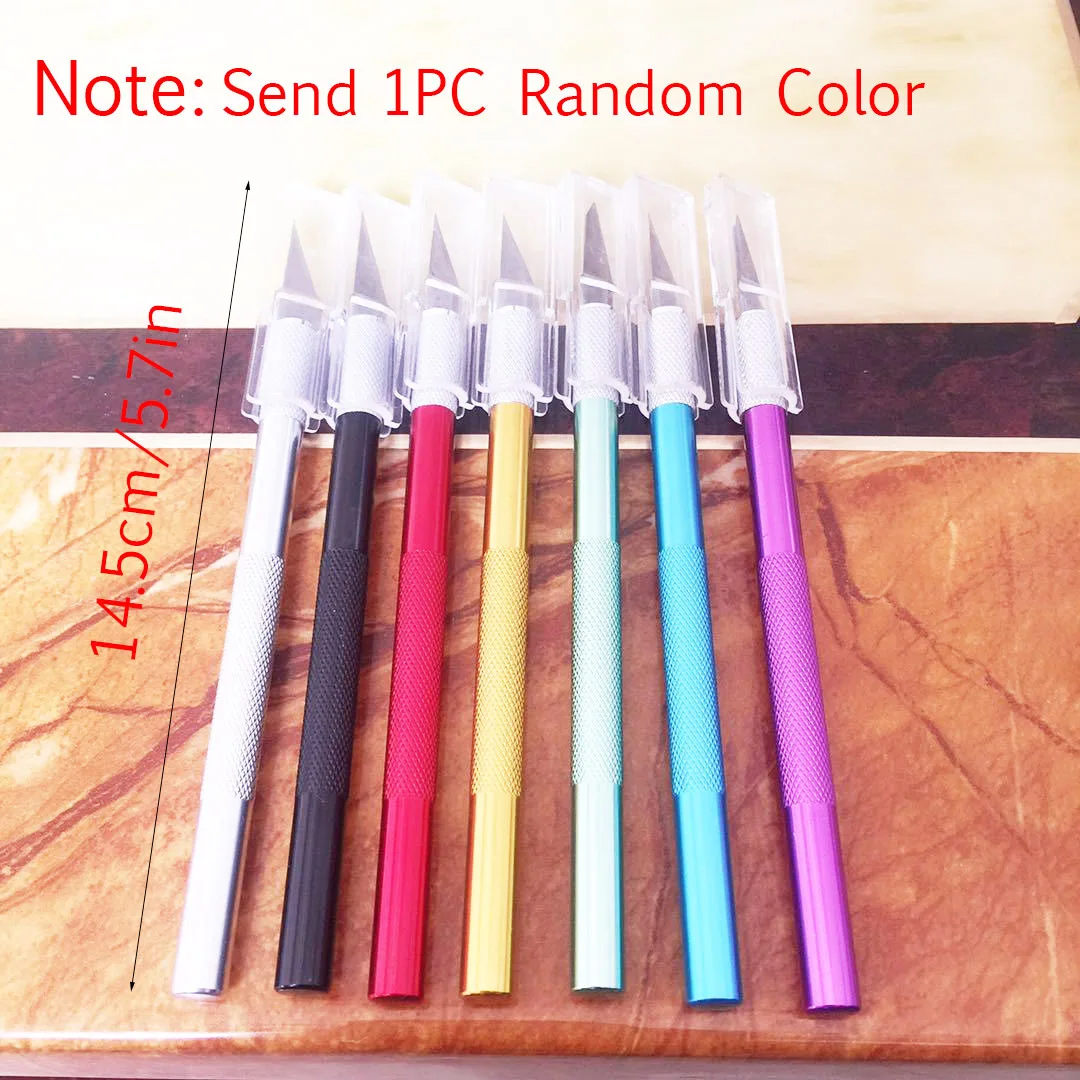 1PC Random Color 5D Diamond Painting Paper Cutter Knife DIY Embroidery Cross Stitch Tools Accessories Art Knife Paper Cutter