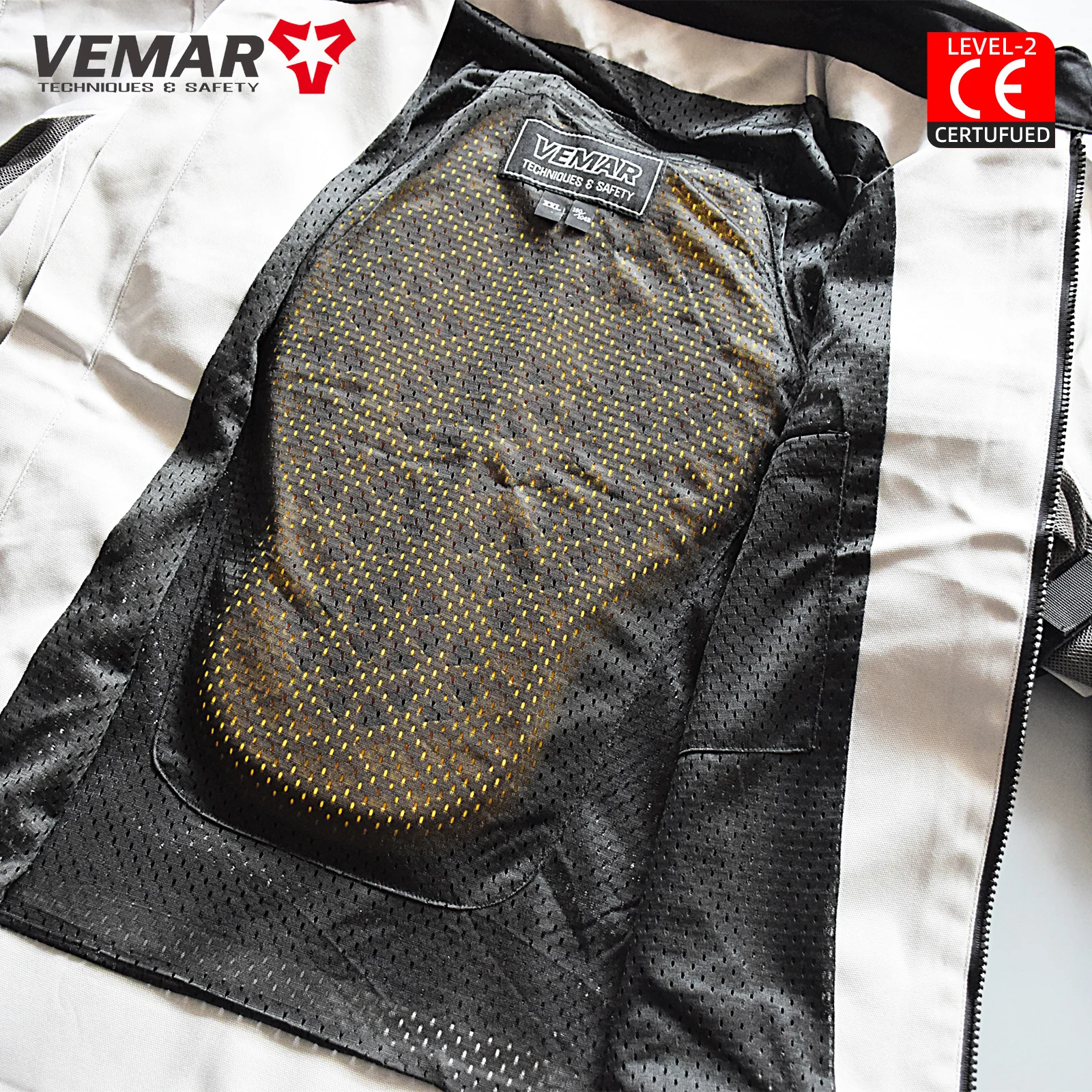 CE2 Certified Armor Pad Built-In Jacket Pants Shock-Absorbing Full-Body Protection for Motorcycle & Extreme Sports Slowrebound