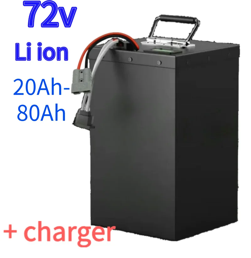 72V 20AH 30AH 50AH 60AH 70AH Lithium -ion battery with BMS for motorcycle electric car pedal energy golf cart