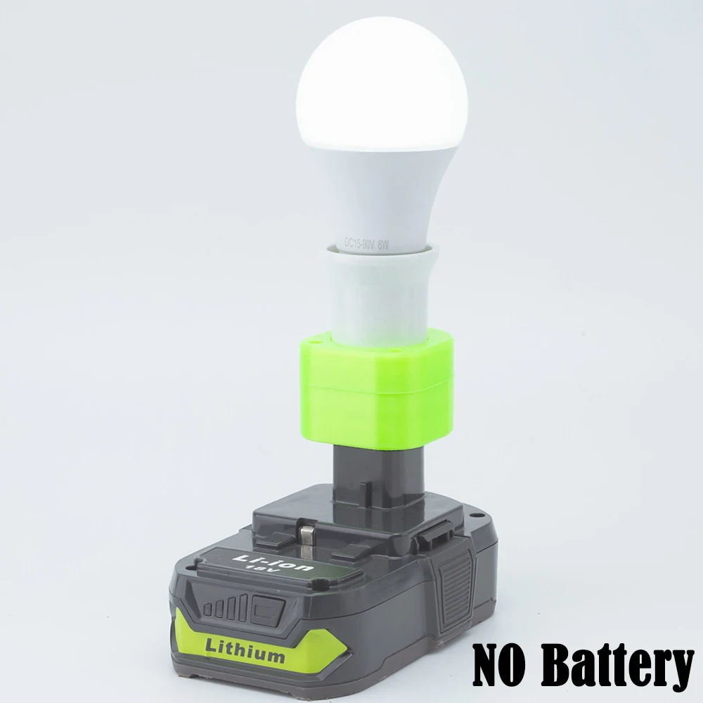 5W Portable Cordless LED Work Light For Roybi ONE+18V Lithium Battery Indoor and Outdoor Emergency Light (NO Battery )