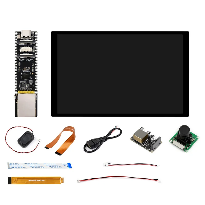 

Delicate Texture-ESP32-P4-ETH Development Board With Audio Speaker DSI/MIPI/CSI Camera Interface RJ45 POE 40PIN GPIO For AI Deep