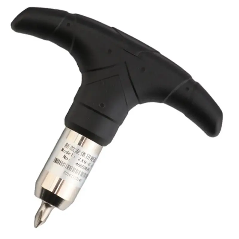 ABUI-Presets Torque Screwdriver T-Handle Design, 0.3- 6 Nm Range& 6.35 Mm Ratchet Head Driver