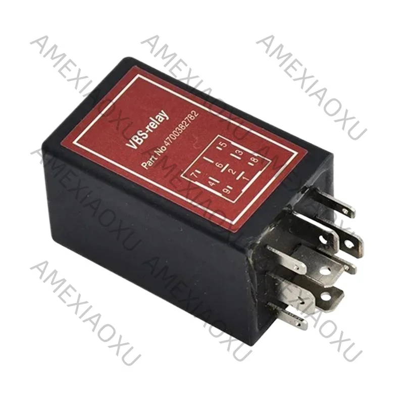 AMEXIAOXU  382782 4700382782 370233 VBS Relay For Dynapac Roller CA152 CA251 CC102 CC232 CC412 CC422 CC722 CC900