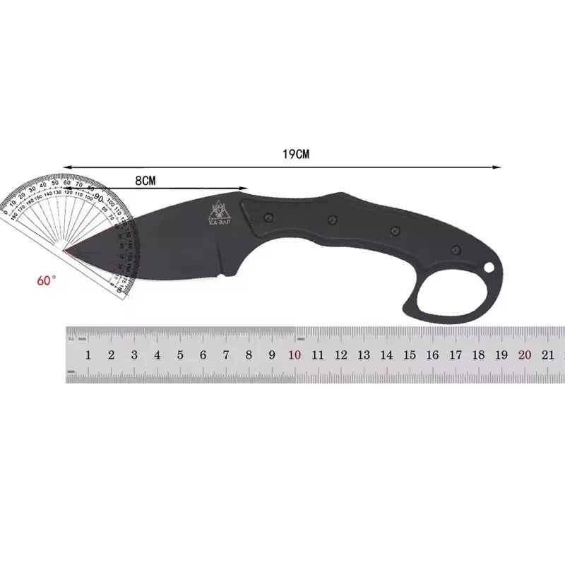 KB--2491 Outdoor Equipment Small Straight Knife Multi-purpose Tool for Camping and Hiking Compact Knife Portable K Sheath - view 6