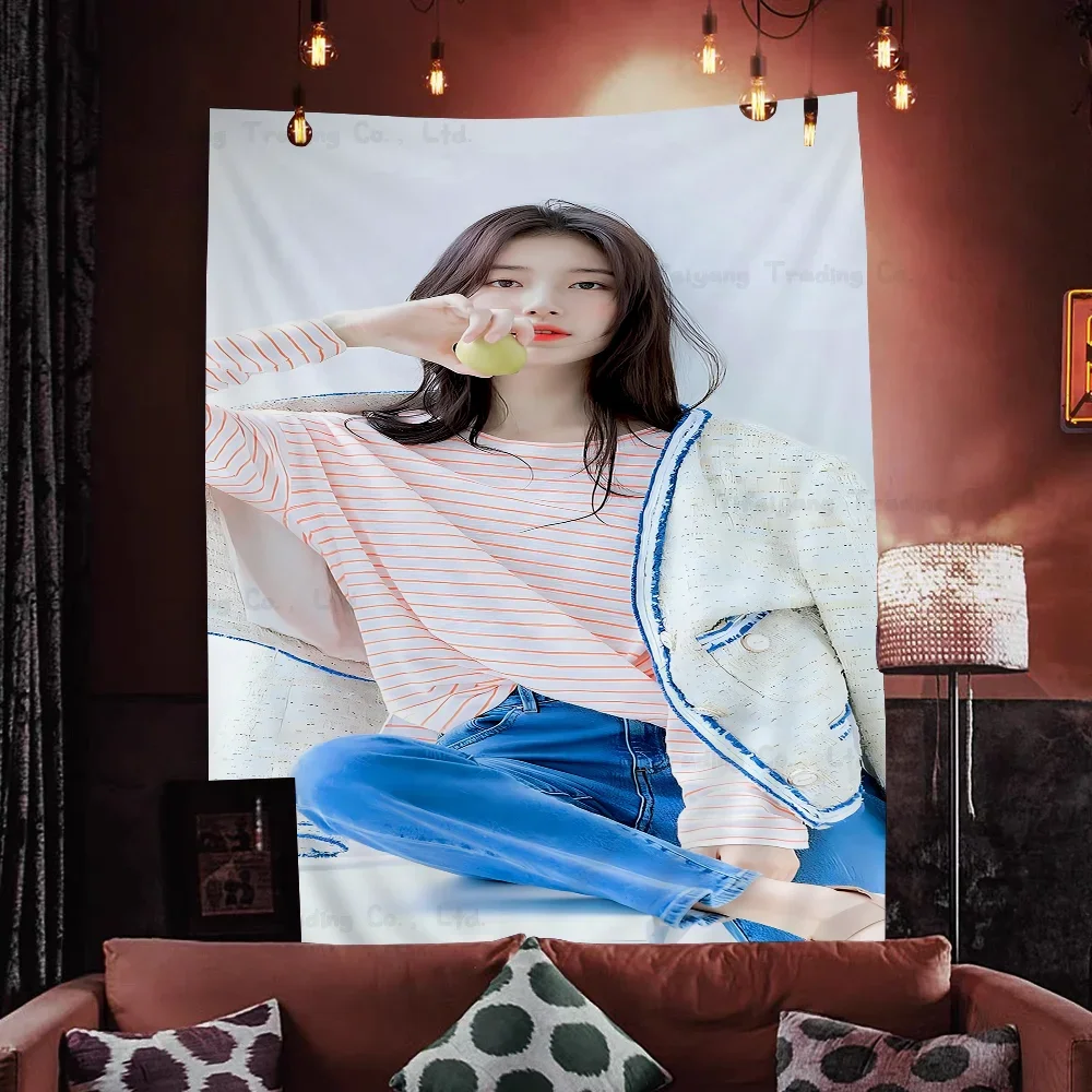 Bae Suzy Korean Star Colorful Tapestry Wall Hanging Cheap Hippie Wall Hanging Bohemian Wall Tapestries Mandala Hanging Sheets