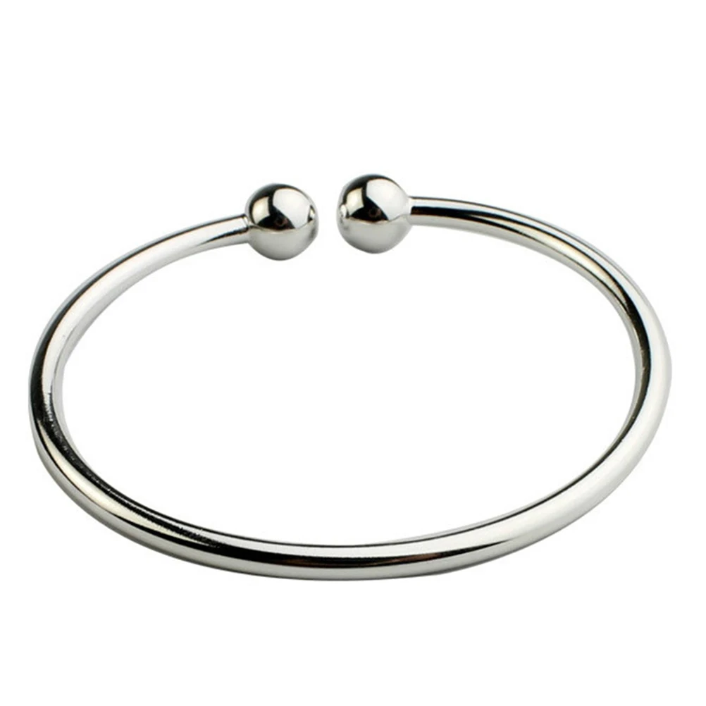 

12pcs Silver Plated Garlic Bracelet Double Bead Simple Style Versatile Women Fashion Party Wear Everyday Jewelry