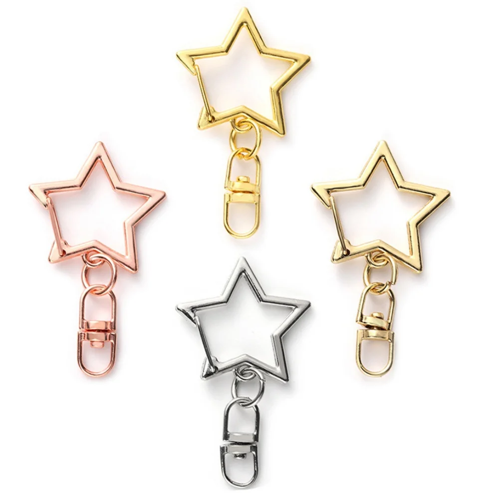 DIY Star-Shaped Keychain Rings – Only .25 for 10/20/50pcs