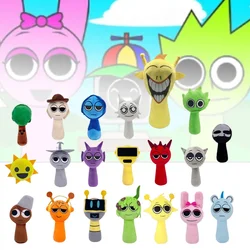 25cm Sprunki Plush Incredibox Plush Kawaii Stuffed Cotton Pillow Soft Dolls Collection Bedroom Decoration Christmas Gifts Toys