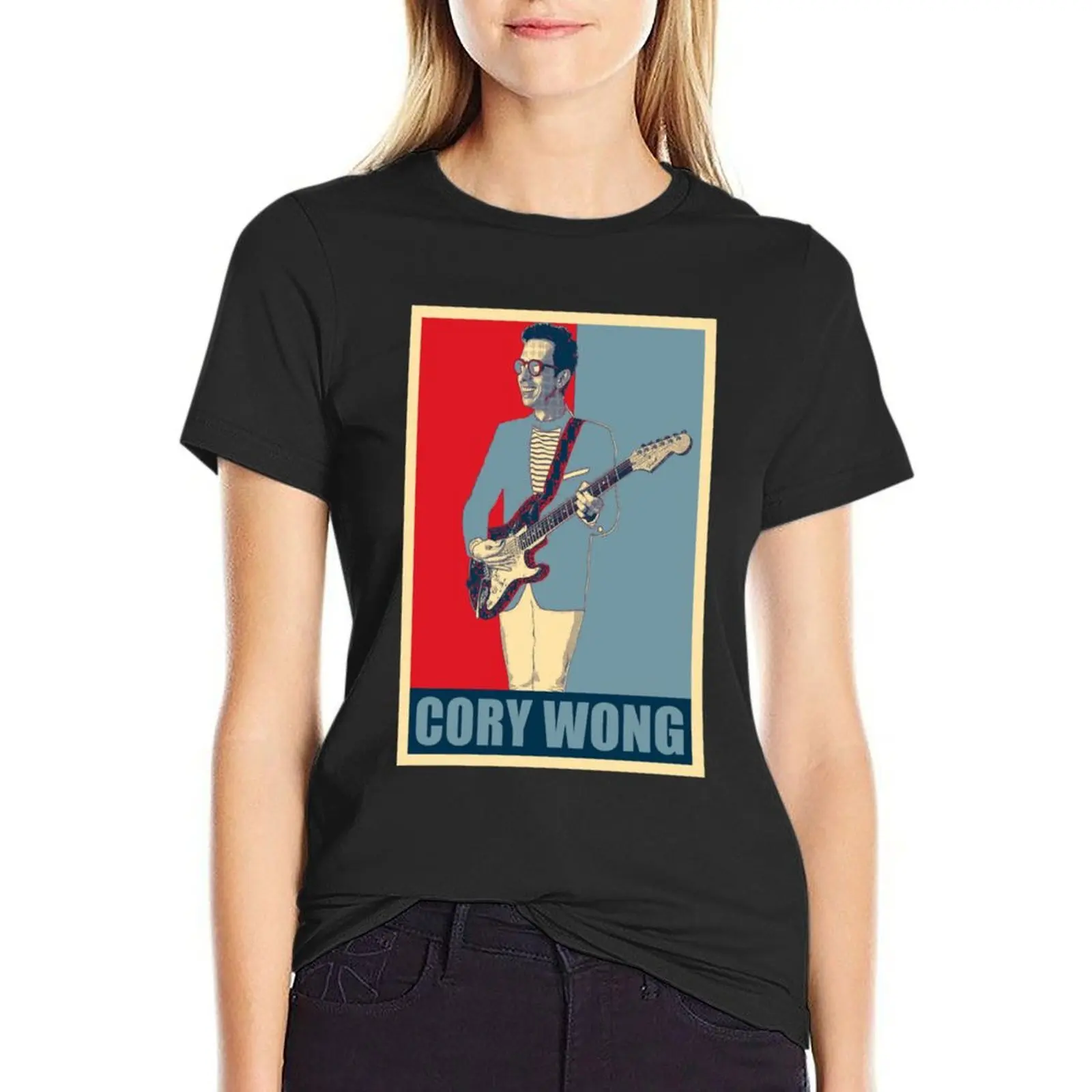 

Cory Wong T-Shirt sublime sports fans plain blacks workout shirts for Women