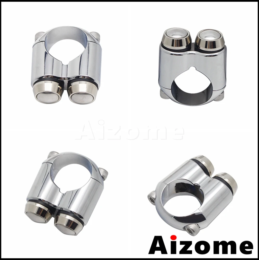 Retro Motorbike 2-4 Push Button Hand Switch 7/8\