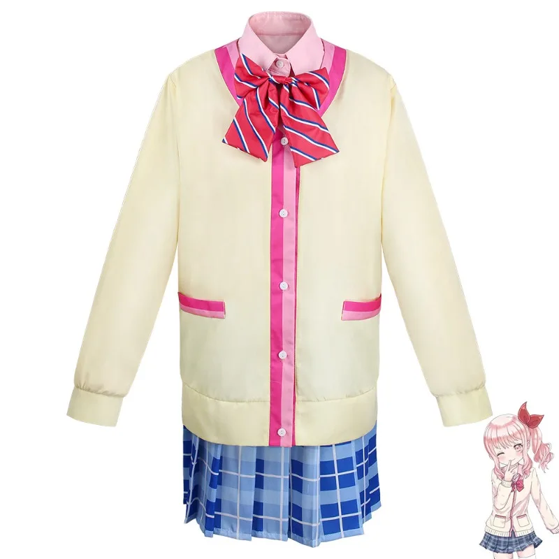 

Mikuu Akiyama Mizuki Cosplay Costumes Project Sekai Anime Role Playing Holiday Party Women Game Cosplay Costume