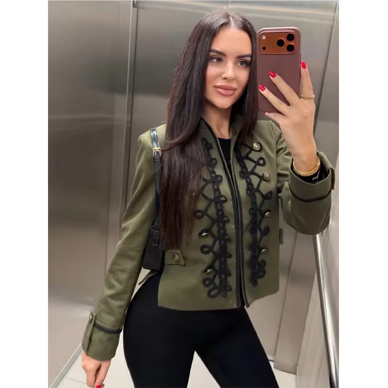 Jackets & Coats Autumn Women's 2026 New Fashion Retro Elegant Slim Women's Blazers Autumn Chic Youth Travel Joker Holiday Jacket