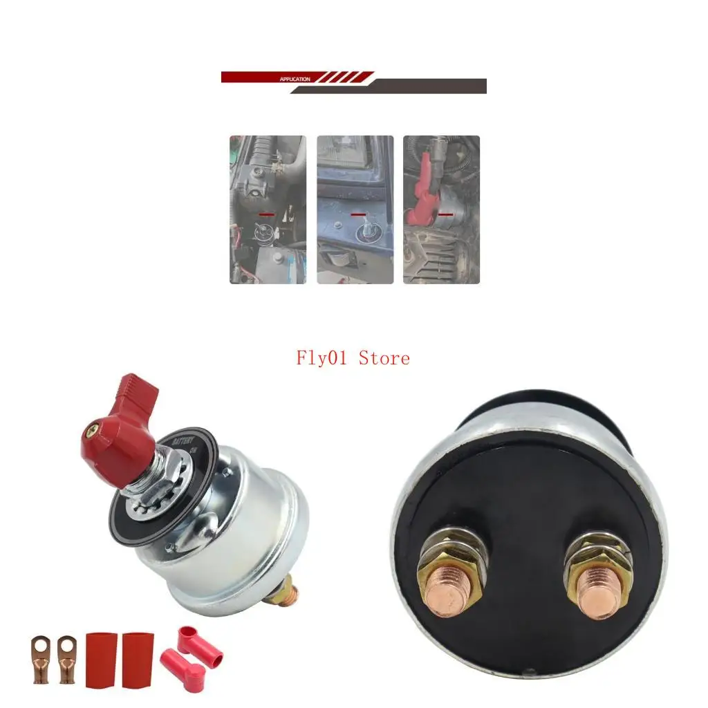 

Car RV Marine изолятор батарея Отсоедините реле роторного переключателя.