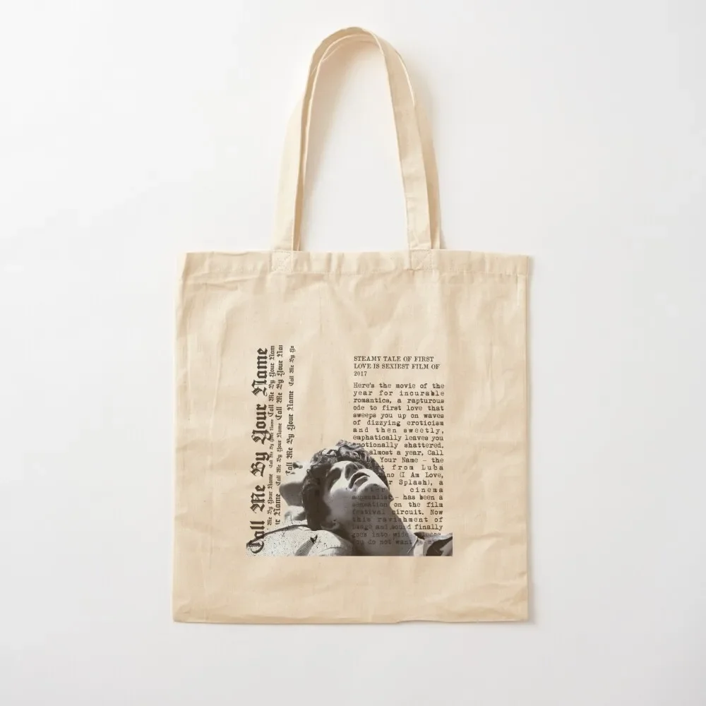 

Call me by your name Tote Bag tote bag canvas Candy bags Custom bag