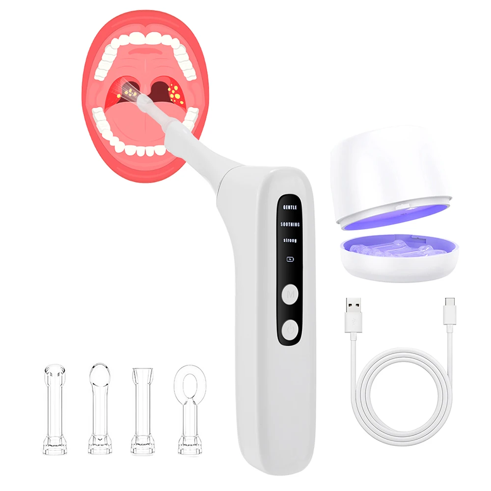 

Инструмент для удаления камней из миндаля Электрический вакуумный набор для удаления камней из миндаля Светодиодный светильник и 3-уровневый всасывающий очиститель миндаля с защитой от неприятного запаха изо рта