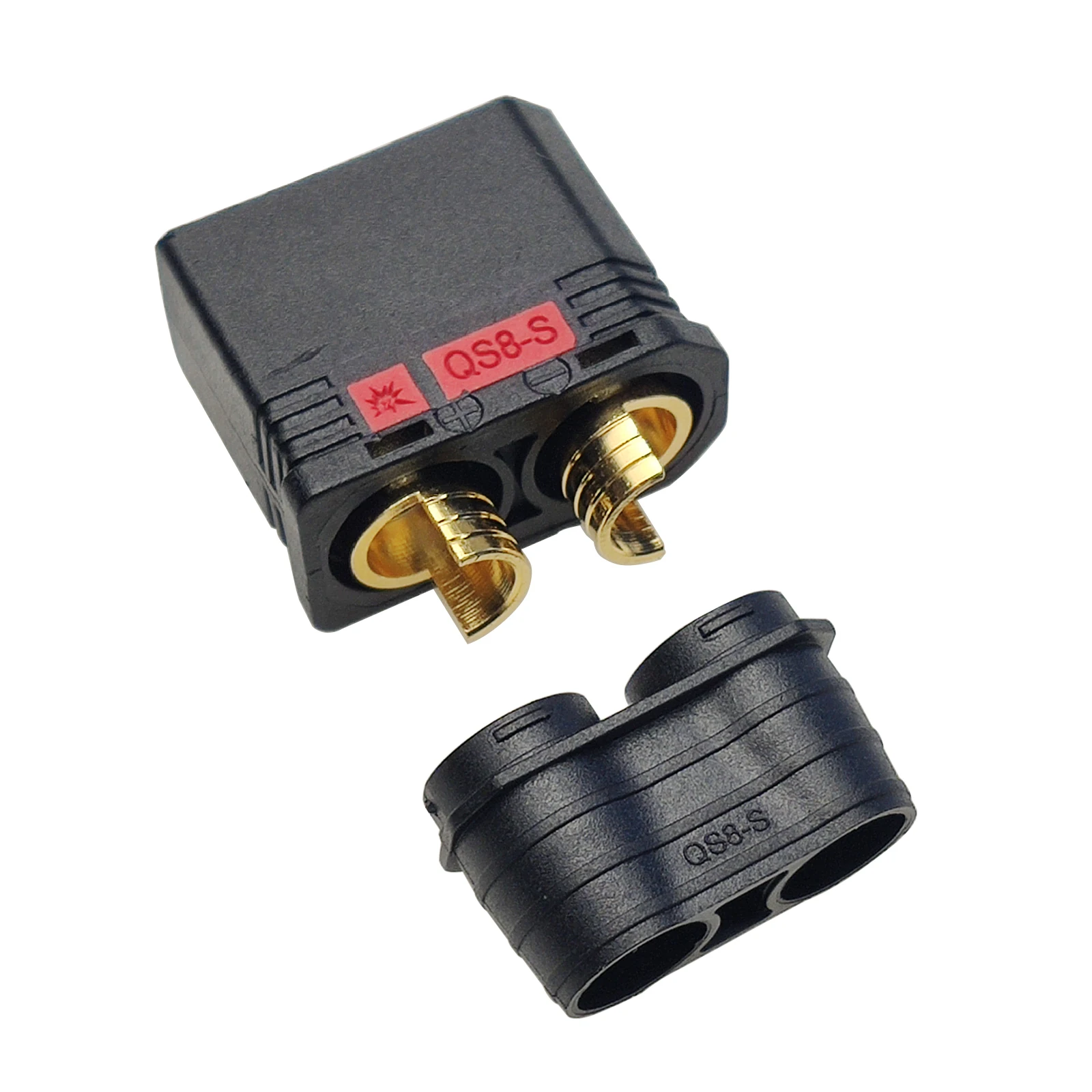 QS8-S Heavy Duty Battery Connector High Current antisk Gold maschio e femmina Plug per RC Drone Toys modello di auto veicoli elettrici