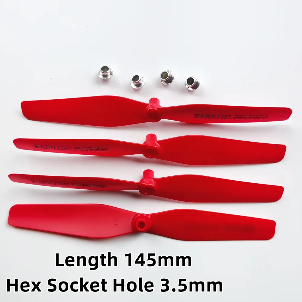 X5 X8 F84 X5UC X56 X5HW M68 122mm 135mm 3.5mm 145MM 5mm Main Rotor Blades Propellers CW CCW Spare Parts For RC Drone Helicopter