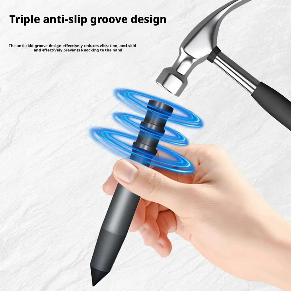 الكربون الصلب محدد موقع الجدار توسيط المعادن مخدد الحفر الحفر لكمة عدم الانزلاق محدد المقبض التالي دليل C F3Z8