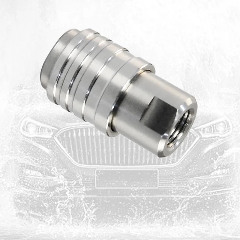 Self locking 1/4 Quick Connector Holder With M14 G1/4 M22 Thread Fittings For High Pressure Wash Gun Tools