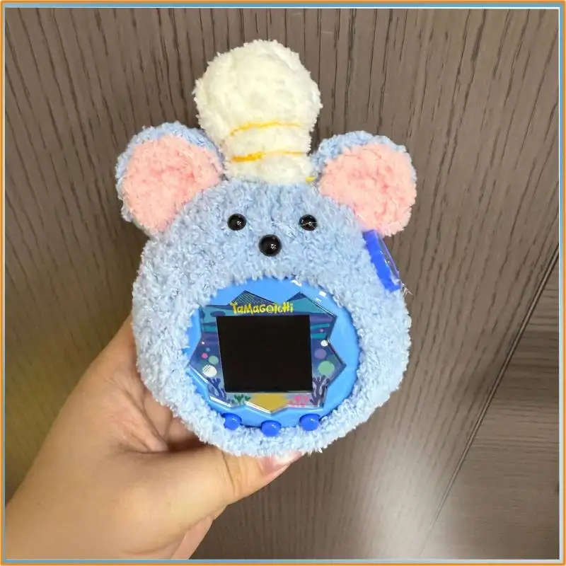 

Мягкий пушистый защитный чехол ручной работы с вязаным крючком дизайном «Король мышей» для Tamagotchi Paradise 2026 – идеальный подарок для виртуального питомца Tamagotchi Paradise