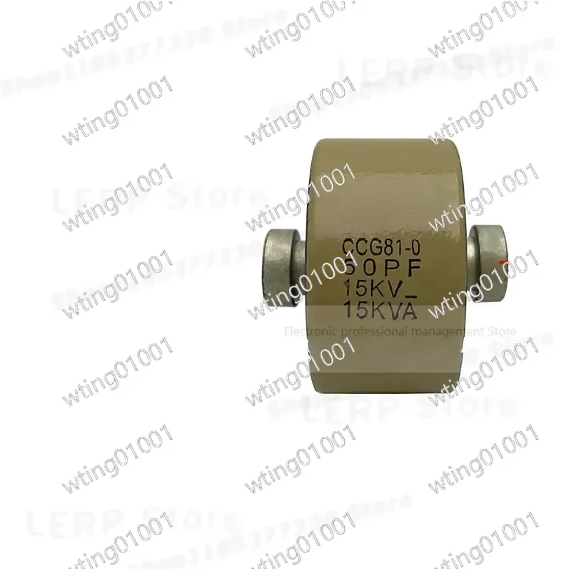 for CCG81-0 DT50 50P 50PF 15KV 15KVA High Voltage Ceramic Capacitor for High Frequency Machine Industrial Power Supply