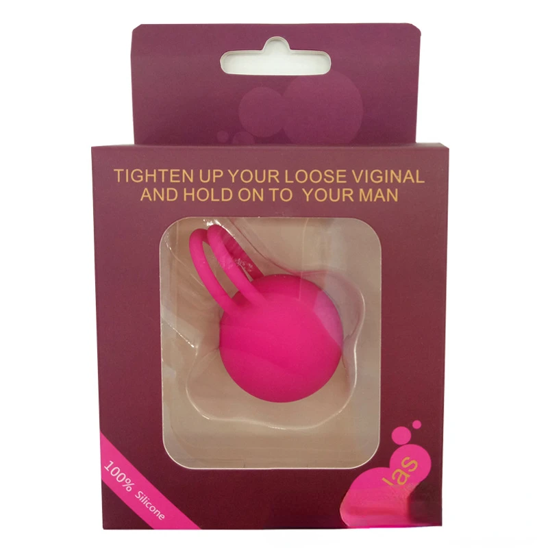 Silicone Shrink Pussy Ball Hardcover Version Silicone Vaginal Dumbbell Female Masturbator for Postpartum Vaginal Relaxation