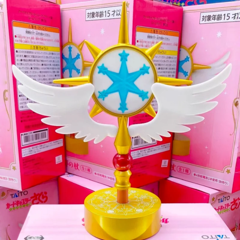 

В наличии: Оригинальный ночник TAITO Cardcaptor Sakura KINOMOTO SAKURA, 21 см, 5 цветов, градиентная модель, настольное украшение, игрушка
