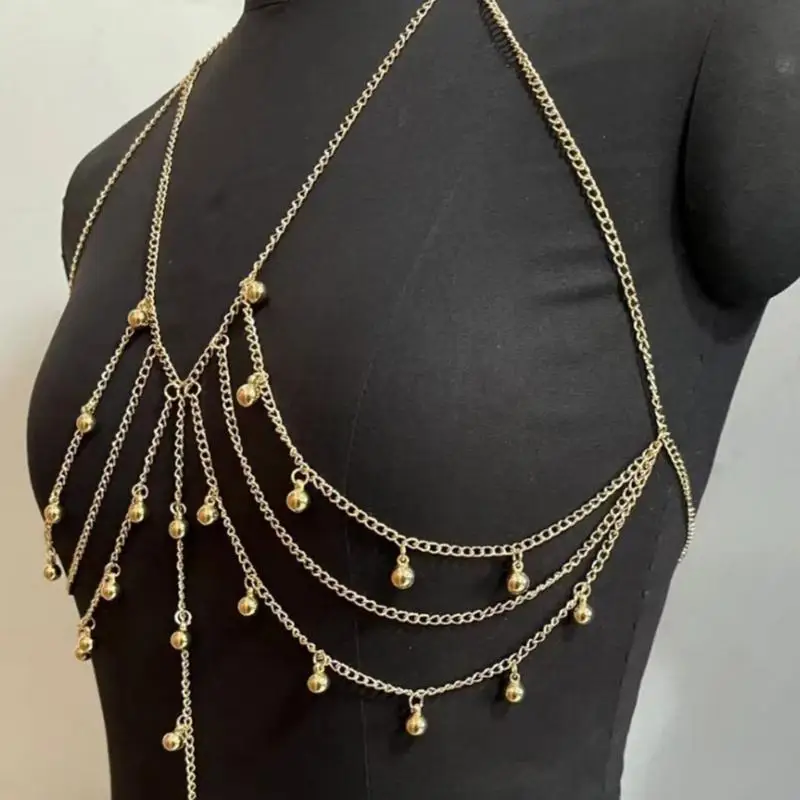 독특한 합금 무두 사슬 체인 현대 합금 술 체인 패션 비치 바디 체인 명세서 액세서리
