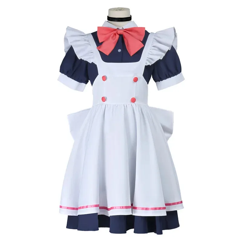 

Anime Momo Ayase Cosplay Costume Daandadan Dress Wig for Women Girls Maid Costume Fantasy x;2,f;5.n;