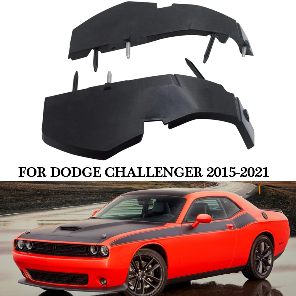 

1 пара кронштейнов переднего бампера для Dodge Challenger 2015-2021, опора бампера автомобиля, направляющий кронштейн, фиксатор 68375013AA 68375014AA