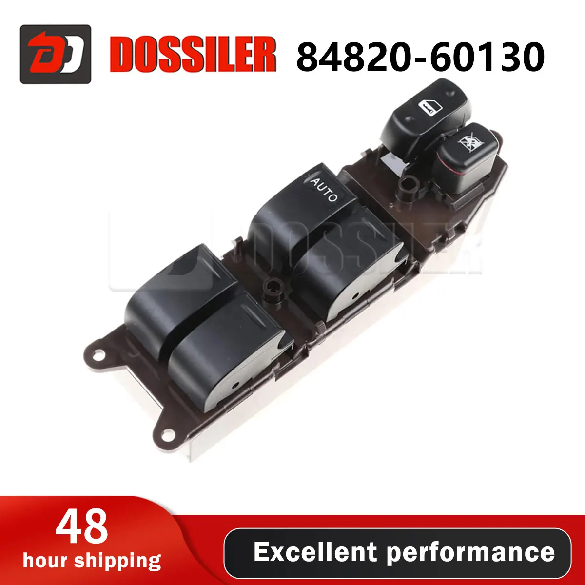 

84820-60130 Dossiler Front Left Driver Side Master Power Window Switch fit for Toyota Land Cruiser 1998 1999 2000 2001 2002
