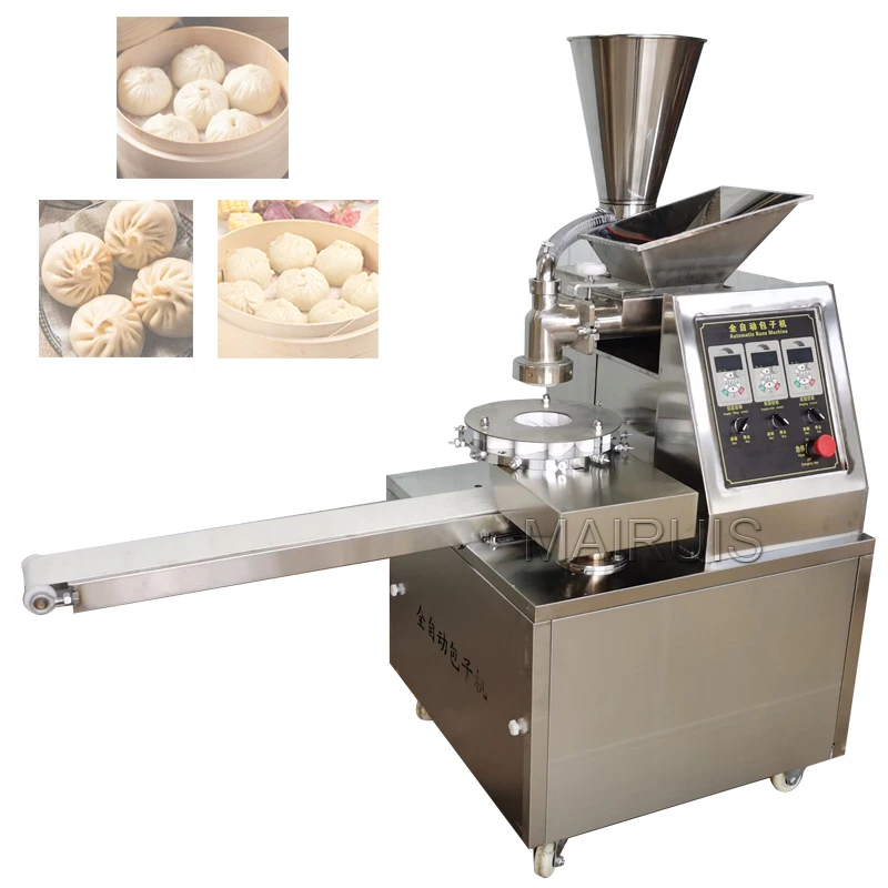 Momo roti fabricante máquina chinesa bao pão recheado que faz a máquina automática momo cozido no vapor bao que faz a máquina